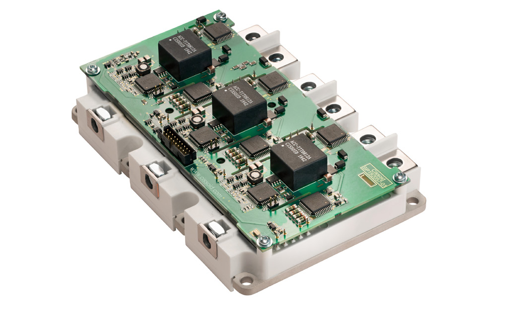 三相 1200V/450A SiC MOSFET 电动汽车智能 功率模块