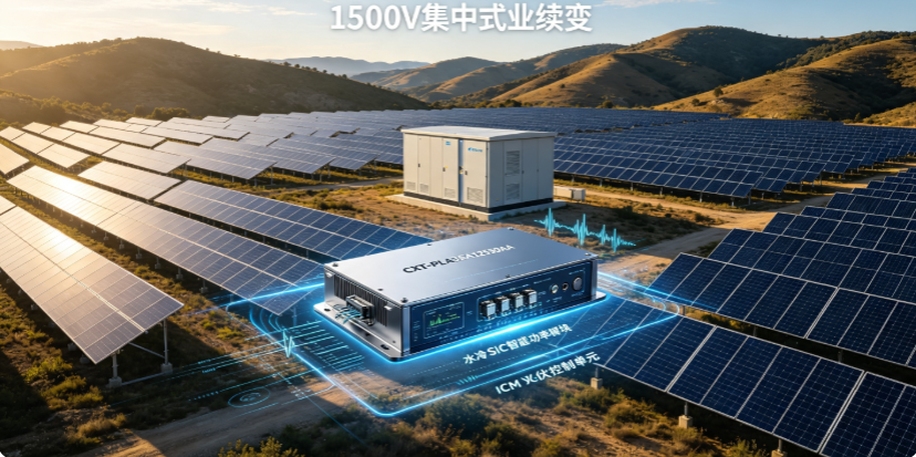 大型地面集中式光伏逆变器｜CXT-PLA550A SiC 高压光伏变流方案